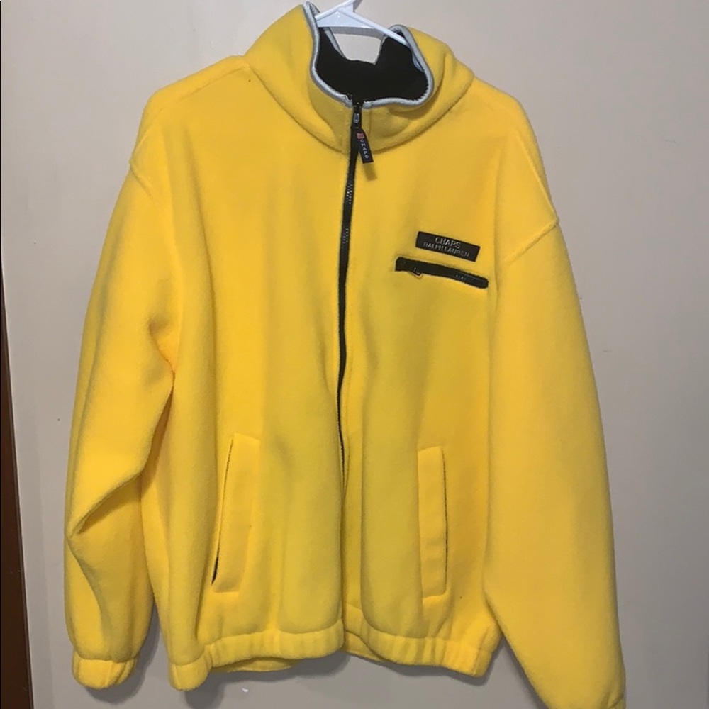Polo x Chaps zip up sweater